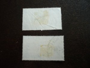 Stamps - New Zealand - Scott# 327-328 - Used Part Set of 2 Stamps