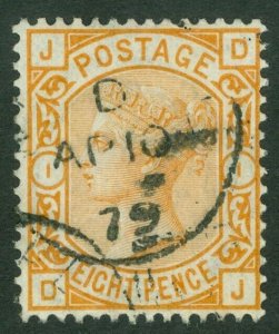 SG 156 8d orange. Very fine used CDS example. Well centred & good deep...