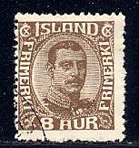 Iceland Scott # 114, used