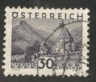 Austria Scott 346 Used stamp from 1932 set