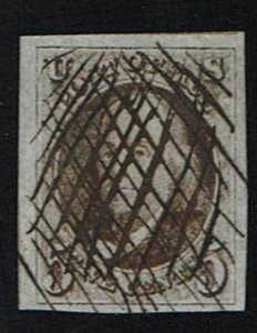 Scott #1a Superb-used. A showpiece