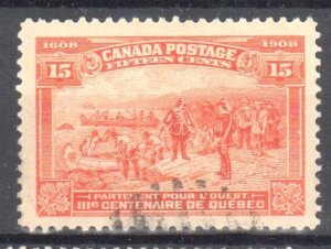 Canada #102 USED XF big margin C$250.00