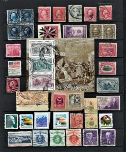 Vintage US Old Stamp  LOT Collection