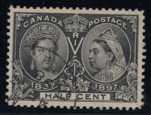 Canada Sc 50, used (faint crease), PSE Graded 90 (SMQ $195.00) 