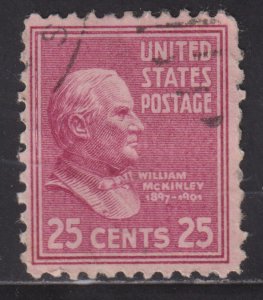 United States 829 President William McKinley 1938