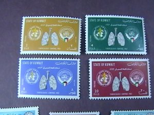 KUWAIT # 204-221-MINT/NEVER HINGED---3 COMPLETE SETS---1963