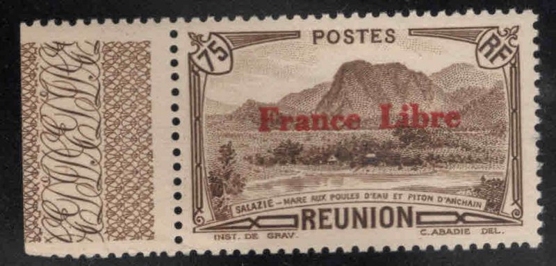 Reunion Scott 201 MNH** selvage at Left