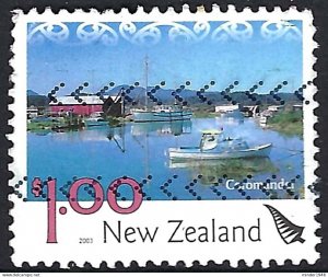 NEW ZEALAND 2003 QEII $1 Multicoloured, Scenery-Coromandel FU