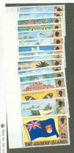 Gilbert & Ellice Islands #269-284  Single (Complete Set)