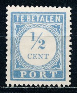 Netherlands #J44 Single Unused