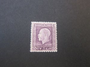 New Zealand 1915 SG 422 KGV P14X13.5 MH