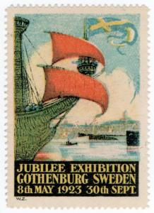 (I.B) Sweden Cinderella : Jubilee Exhibition (Gothenburg 1923)