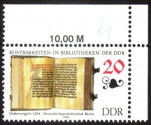 1990, Germany DDR, 20pf, MNH, Sc 2828, Mi 3340