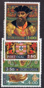MM4170 PORTUGAL 1056-9 MNH SCV $7.60 BIN $3.80 PLACES, COATS OF ARMS