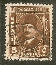 Egypt   Scott 194   King    Used