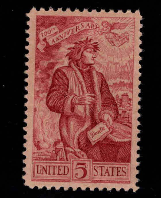 USA Scott 1268 MNH** Used Dante stamp