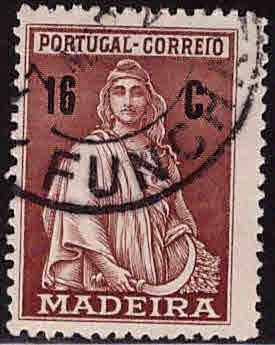 MADEIRA Scott 51 Used  from 1928 Ceres set