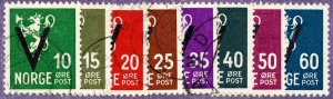 Norway Stamps # 220-38 MLH VF Scott Value $33.00