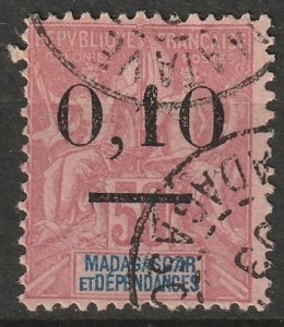 Madagascar 1902 Sc 60 used
