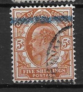 Cape of Good Hope 71 King Edward VII Single U (z1)