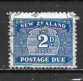 New Zealand J28 2d Postage Due single Used