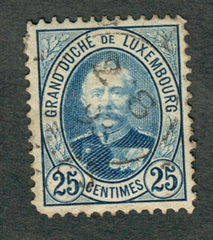 Luxembourg #63  used single