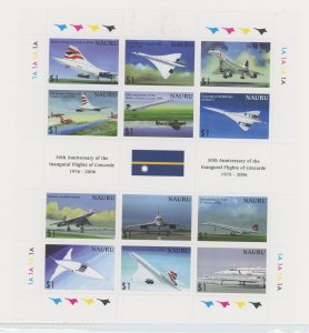 Nauru #565 Mint (NH) Souvenir Sheet