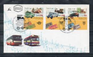 Israel Scott #1217 1984 Public Transport Phosphor Variety FDC!!