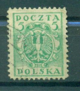 Poland sc# 122 used cat value $.25