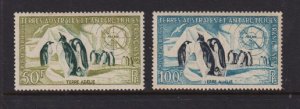 French Southern & Antarctic Terr. #C1-2 mint, cat. $ 77.50