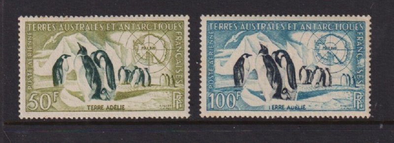 French Southern & Antarctic Terr. #C1-2 mint, cat. $ 77.50