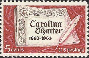 # 1230 MINT NEVER HINGED CAROLINA CHARTER