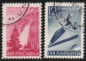 Yugoslavia Sc #260-261 Used