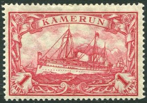 CAMEROUN-1905-19 1m Carmine 25 x 17 Sg K24a MOUNTED MINT V36324