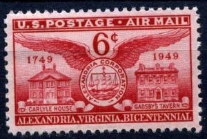U.S. Airmail  #C40 Alexandria Bicentennial mnh