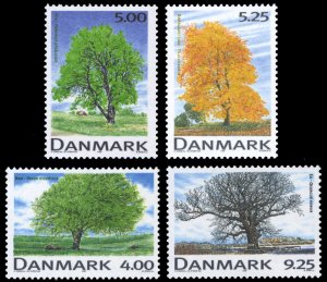 Denmark 1999 Scott #1144-1147 Mint Never Hinged