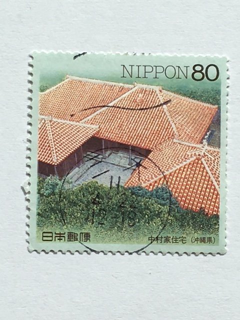 Japan – 1998 – Single “Building” Stamp – SC# 2630 – Used