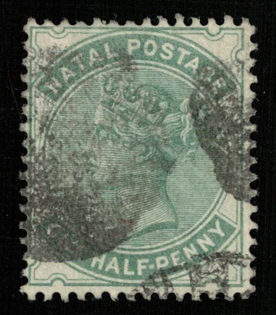 1880-1889 Queen Victoria 1/2P (TS-516)