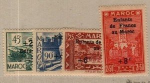 French Morocco Scott B21-4 Mint NH [TH1001]