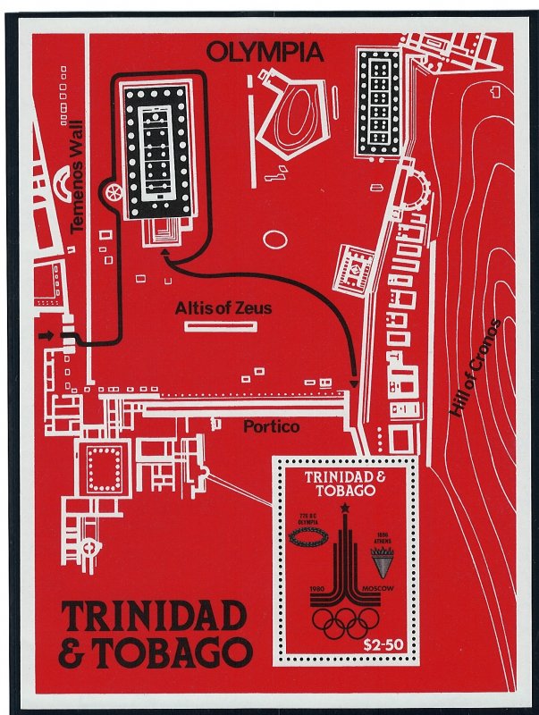 Trinidad & Tobabo Scott 329-332a MNH Complete Set