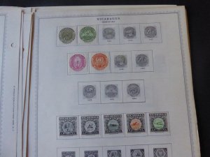 Nicaragua 1862-1974 Stamp Collection on Album Pages​