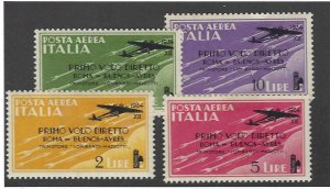 Italy SC C52-C55 Mint F-VF SCV$29.00.....Great Opportunity!!