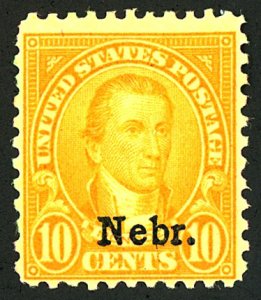 U.S. #679 MINT OG HR