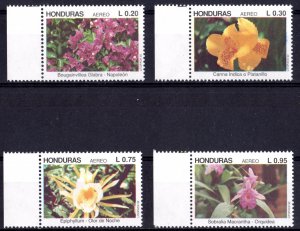 Honduras 1992 Sc#C847/C850 FLOWERS - ORCHIDS Set (4) MNH