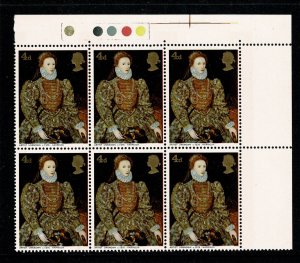 GB 1968 Paintings 4d. blister on hand listed variety. SG Spec. W138f