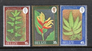 BELIZE MNH VF Flowers & FernsS