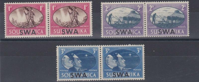 SOUTH WEST AFRICA  1945  VICTORY SET     MH 