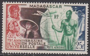 Madagascar C55 MH CV $4.00
