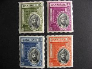 ZANZIBAR Sc 214-17 MH nice set here!