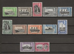 ST LUCIA 1936 SG 113/24 USED Cat £130